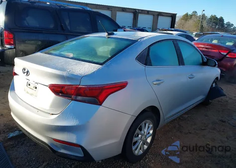 2022 Hyundai Accent Sel from USA, damaged, VIN 3KPC24A60NE178751